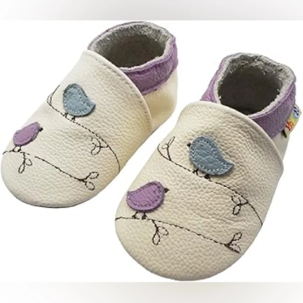 Nature Embroidery Slip Ons